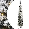 vidaXL Sapin de No&euml;l artificiel Vert 210 cm PVC et acier et plastique