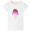 T-shirt enfants &eacute;cru 140