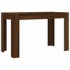 vidaXL Table &agrave; d&icirc;ner Ch&ecirc;ne marron 120x60x76 cm bois d'ing&eacute;nierie