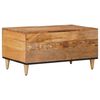 vidaXL Table basse Naturel 80 x 50 x 40 cm Bois de mangue massif
