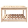 vidaXL Table de jardin 82,5x82,5x45 cm bois massif de pin