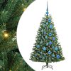 vidaXL Sapin de No&euml;l Artificiel &agrave; Branches Articul&eacute;es Vert 120 cm
