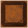 vidaXL Braise Marron 60 x 60 x 30 cm Acier