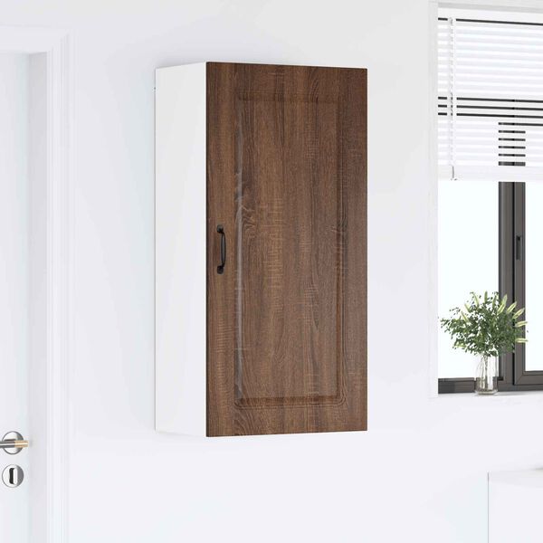 vidaXL Armoire de cuisine Kalmar Ch&ecirc;ne brun 50 x 31 x 100 cm