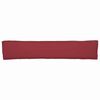 vidaXL Set de coussins de palette 2 pcs Bordeaux 200 x 40 x 8 cm