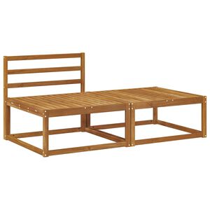 vidaXL Unit&eacute; de canap&eacute; sectionnel 2 Pi&egrave;ce Naturel