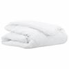 vidaXL Duvet 2-en-1 221 x 140 x 10 cm Hiver Polyester Blanc Respirant