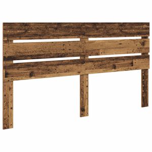 vidaXL T&ecirc;te de lit Bois ancien 200 cm Bois d'ing&eacute;nierie