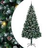 vidaXL Sapin de No&euml;l artificiel Vert 240 cm PVC, Acier et Plastique
