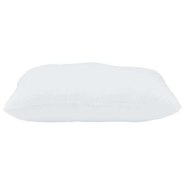 vidaXL Oreiller avec oreiller Blanc Polyester