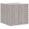 vidaXL Boîtes de rangement pliables 4 pcs 32x32x32 cm tissu intissé