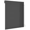 vidaXL Volet roulant aluminium 120x150 cm anthracite