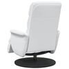 vidaXL Fauteuil inclinable Blanc 98 x 71 x 106 cm PU