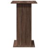 vidaXL Table de bar avec rangement chêne marron bois d’ingénierie