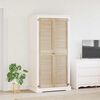 vidaXL Porte de Cabinet avec porte 2 pcs Naturel 170 x 2,1 x 39,5 cm