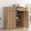 vidaXL Armoire de rangement ch&ecirc;ne artisanal 80 x 42.5 x 93.5 cm