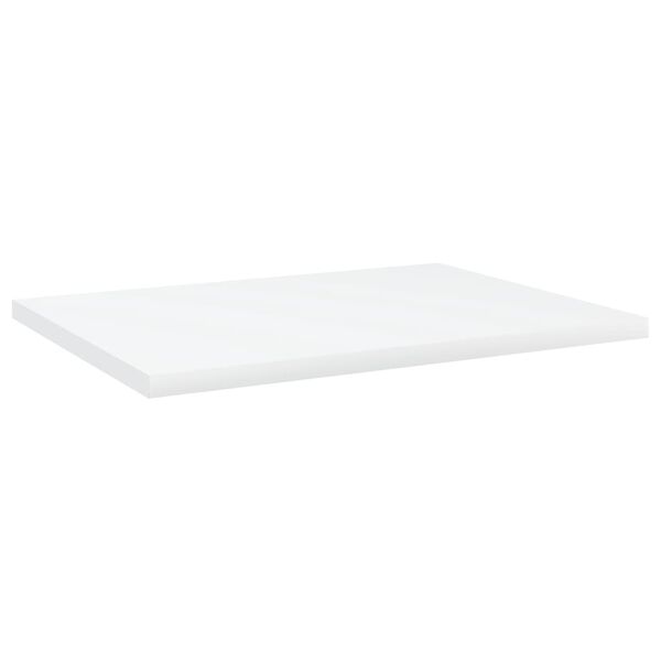vidaXL Panneaux de biblioth&egrave;que 4 pcs blanc bois d&rsquo;ing&eacute;nierie