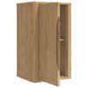 vidaXL Armoire murale de salle de bain avec &eacute;tag&egrave;re FLORO Cire marron
