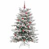 vidaXL Sapin de No&euml;l Artificiel &agrave; Branches Articul&eacute;es Blanc 150 cm