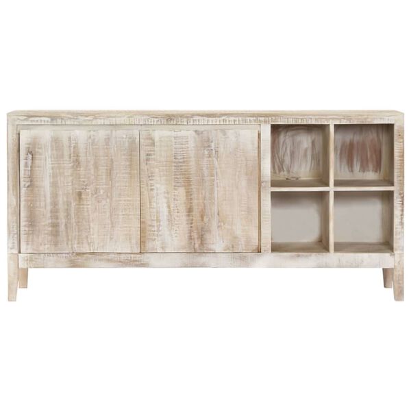 vidaXL Buffet 160x40x76 cm Bois massif de manguier