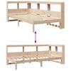 vidaXL Lit biblioth&egrave;que sans matelas 75x190 cm bois de pin massif