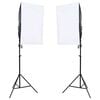 vidaXL Lampes de studio professionnelles 2 pcs 40x60 cm