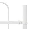 vidaXL Cl&ocirc;ture de jardin 8 pcs Blanc 13,6 x 0,6 m