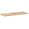 vidaXL &Eacute;tag&egrave;re flottante 100x30x2 cm bois d'acacia massif non trait&eacute;
