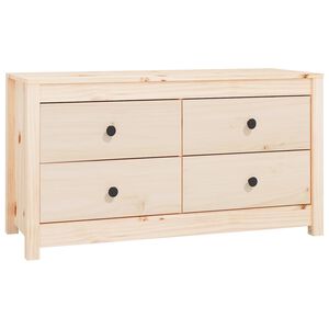 vidaXL Armoire lat&eacute;rale 100x40x54 cm Bois de pin massif