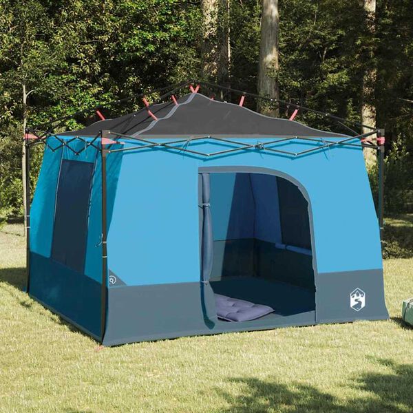 vidaXL Tente int&eacute;rieure avec toit Bleu 290 x 288 x 234 cm taffetas