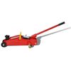 vidaXL Cric hydraulique de plancher 2 tonnes Rouge