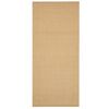 vidaXL Tapis Sisal naturel 66x150 cm
