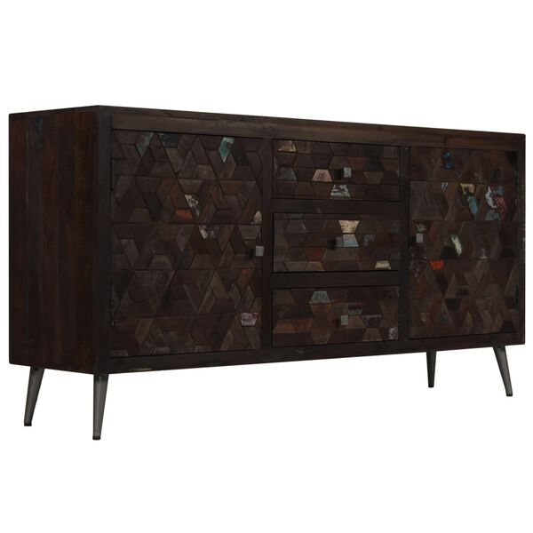 vidaXL Buffet Bois de récupération solide 160x40x80 cm