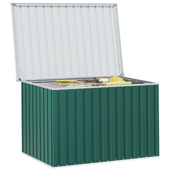 vidaXL Bo&icirc;te de rangement de jardin Vert 149x99x93 cm