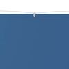 vidaXL Auvent vertical Bleu 140x800 cm Tissu oxford