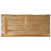 vidaXL Dessus de table bord vivant 100x40x3,8 cm bois de manguier brut