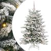 vidaXL Sapin de No&euml;l Artificiel &agrave; Branches Articul&eacute;es Blanc 120 cm