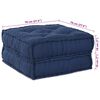 vidaXL Unit&eacute; de canap&eacute; modulaire Indigo 70 x 70 x 36 cm tissu