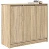 vidaXL Buffet chêne sonoma 85x34x76 cm bois d'ingénierie