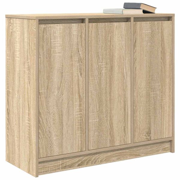 vidaXL Buffet chêne sonoma 85x34x76 cm bois d'ingénierie