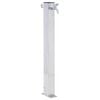 vidaXL Colonne &agrave; eau de jardin 60 cm acier inoxydable carr&eacute;