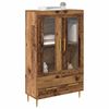 vidaXL Haut Armoire avec tiroir Bois Ancien 69,5 x 31 x 115 cm