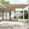 vidaXL Auvent vertical Taupe 140x800 cm Tissu oxford