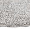 vidaXL Tapis Shaggy Anti-d&eacute;rapant Gris 160 x 160 cm PP