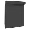 vidaXL Store Roulant Anthracite 110 x 130 cm Aluminium et Polyur&eacute;thane