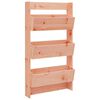 vidaXL Jardini&egrave;re murale 3 niveaux 60x18,5x110 cm bois douglas massif