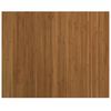 vidaXL Tapis rectangulaire marron 80x100 cm bambou