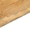 vidaXL Dessus de table 60x60x3,8 cm carr&eacute; bois massif manguier