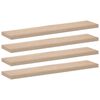 vidaXL &Eacute;tag&egrave;res flottantes 4 pcs 110x23,5x4 cm bois d'ing&eacute;nierie