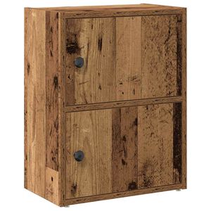 vidaXL Biblioth&egrave;que vieux bois 40x24x52 cm bois d'ing&eacute;nierie